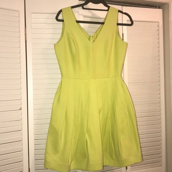 HALSTON HERITAGE Pleated Cocktail Dress NWOT - Picture 8 of 14
